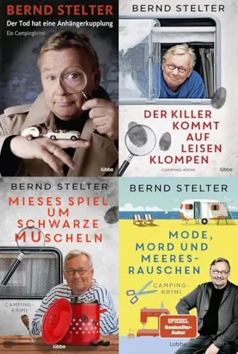 Die Holland-Krimi-Reihe von Bernd Stelter mit exklusivem Postkartenset - Bücher über spannende Kriminalfälle in Holland, inklusive 1 exklusives Postkartenset für Fans und Sammler.