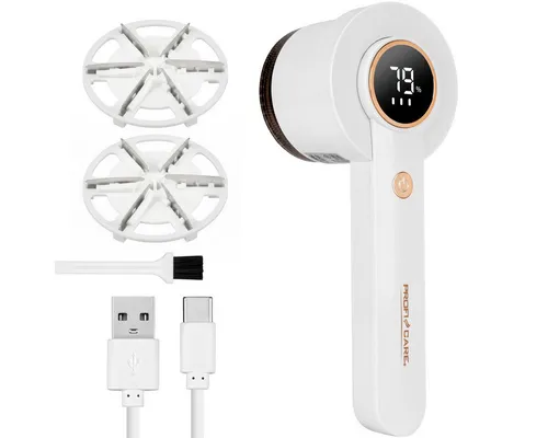 ProfiCare Fusselrasierer PC-TC 3129 A, Fusselrasierer elektrisch, Akku, LED-Display