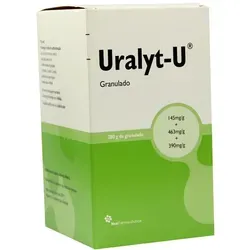 Uralyt U 280 G - Arzneimittel zur Auflösung von Harnsäuresteinen und Vermeidung von Neubildungen. Enthält Kalium-Natrium-Hydrogencitrat für effektive Unterstützung der Nierenfunktion.