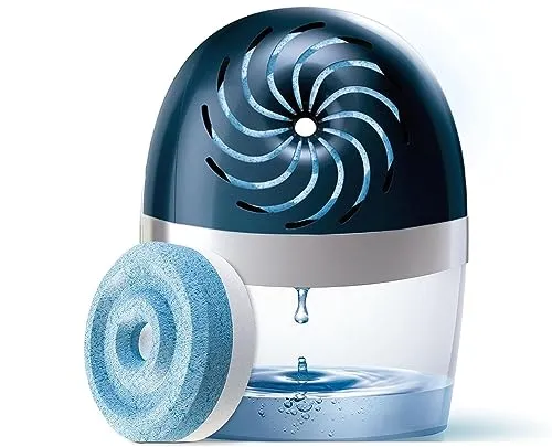 Rubson AERO 360º Luftentfeuchter, wiederaufladbar, 1 Gerät und 1 Tablette à 450 g, absorbiert Feuchtigkeit, verhindert Kondensation und Gerüche, feuchtigkeitsabsorbierend