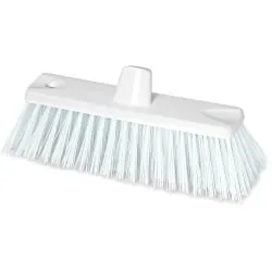 NÖLLE PROFI BRUSH Bürsten- und Pinseltechnik e.K. Grobbesen nach HACCP, 30cm-breiter Hygienebesen, Materialstärke 1,00 mm - hart, Besatzfarbe: transparent 18243091