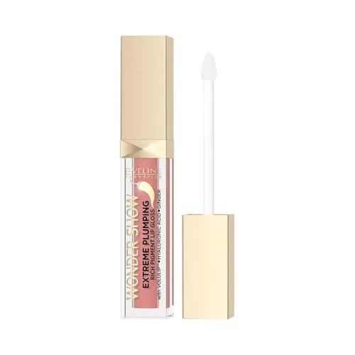 Eveline Cosmetics Wonder Show Volumizing Lip Gloss - Farbton 02 Dream Nude mit Volulip und Chili-Extrakt