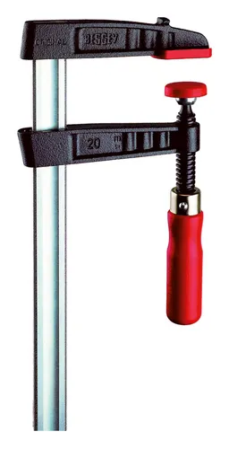Bessey Schraubzwinge Temper-Guss TGK125 - 1250 x 120 mm - Hochwertige Schraubzwinge aus Temperguss, ideal für präzise Spannungen in der Holzverarbeitung und Möbelbau.