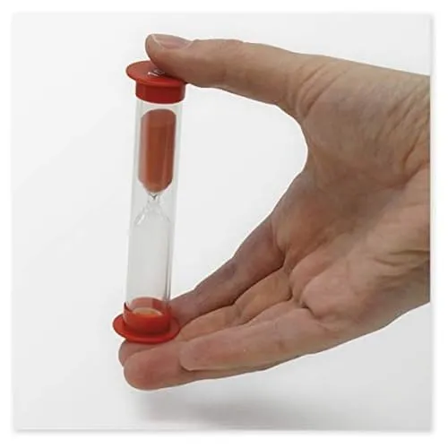 Produktbild TimeTEX Sanduhren-Set 5-TLG, 10cm hoch, 2,5cm ø (1 Zeiteinheit)