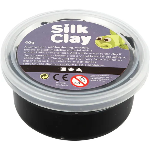 Creativ Company Silk Clay (79102) in schwarz von Creativ Company