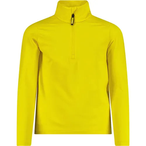 CMP Kinder Stretch Pullover (Größe 128, gelb)