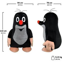 Maxi Plüschfigur Der kleine Maulwurf, 110 cm Klassisches Design