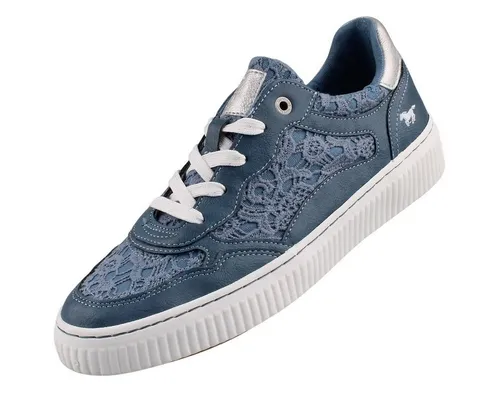 Mustang Shoes 26M0762002 Schnürschuh Blau EU 40