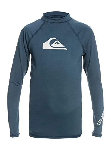 Rashguard Quiksilver All Time – Jungen – Langarm – UPF 50