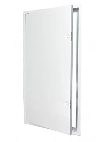 Revisionstür 50 x 80 cm weiß (bxh) mit Vierkantverschluss incl. Schlüssel