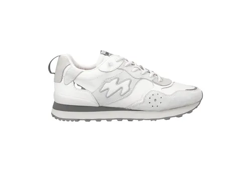 MRP MRP 47 Sneaker für Herren in Weiß - Größe 44 EU - Sportliche Sneaker in Weiß aus Glattleder und Veloursleder, mit herausnehmbarer Textil-Innensohle und rutschfester Gummisohle für optimalen Tragekomfort.