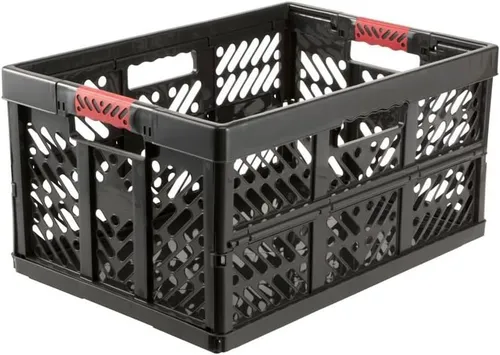 4x Stabile Profi-Klappboxen mit Soft-Touch Griffen 54 x 37 x 28 cm 45 l Ben G...