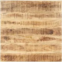 vidaXL Tischplatte aus massivem Mango 70x70 cm - Zubehör für Möbel, langlebige Tischplatte aus massivem Mangoholz mit rustikalem Charme und industriellem Look, ideal für individuelle Tischgestaltungen.