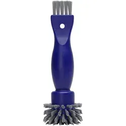 ReinigungsBerater Steckdosenbürste Sauba KOMBO 130 mm blau-grau Der clevere Klassiker für saubere Steckdosen 0414 KOMBO-blau