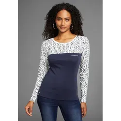 KangaROOS Langarmshirt mit Print von KangaROOS