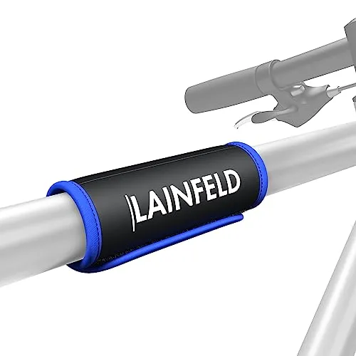 LAINFELD Fahrrad Rahmenschutz 3er Set | Passend für Thule | Carbon Schutz | Transportschutz passend für Thule Fahrradträger