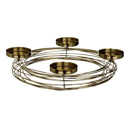 EGLO Living Kerzenständer Hagony, elegant und zeitlos - Kerzenständer in H7,5 x Ø36 cm, ideal für stilvolle Akzente in jedem Raum.