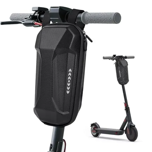 Gaethra 3L E Scooter Tasche, Wasserdicht E-Scooter Zubehör, Große Kapazität Tasche für E-Scooters, E Roller Tasches, Vordertasche für Elektroroller Xiaomi Mijia, Ninebot, Sedway ES