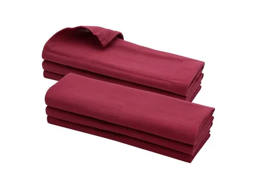 Engelland Geschirrtuch Küchentuch 6-tlg. Set - Geschirrtücher aus 100 % Baumwolle mit integrierter Aufhängeschlaufe, saugfähig und ideal für streifenfreies Trocknen von Geschirr und Gläsern.