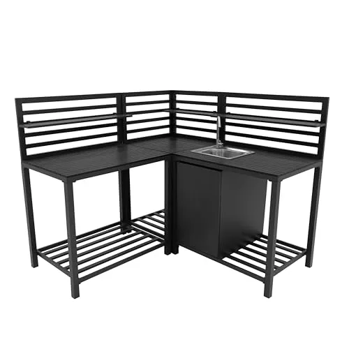 Modulares 3-teiliges Outdoor-Küchenset