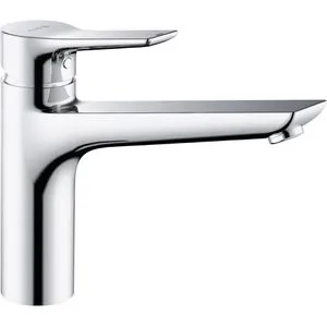 Kludi MIX Einhebel Küchenarmatur 329040575 - Moderne Einhandmischer für die Küche, mit schwenkbarem Auslauf und wassersparenden Funktionen – schnell zu reinigen und ideal für jedes Küchenwaschbecken.