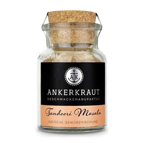 Ankerkraut Gewürz Tandoori Masala, Tandoori Masala, 55g im Korkenglas