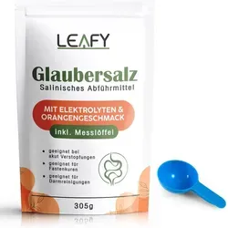 Glaubersalz Pulver mit Orangengeschmack und Elektrolyten