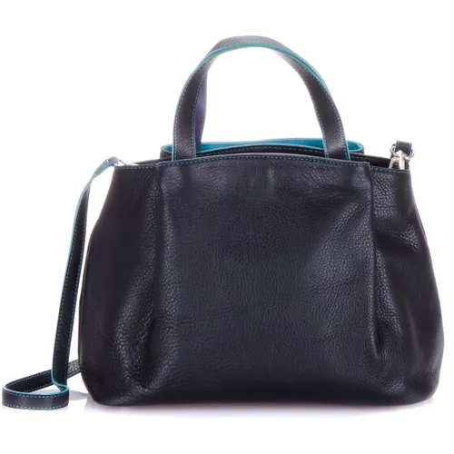 Mywalit Henkeltasche aus Leder - Elegante Henkeltasche aus hochwertigem Leder mit abnehmbarem Umhängeriemen, viel Stauraum und praktischen Fächern für alle wichtigen Alltagsgegenstände.