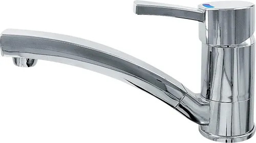 Comet Einhebelmischer Capri Kompakt - Caravan-Zubehör mit hochwertigen Materialien, schwenkbarem Auslauf und einfacher Reinigung dank ausschraubbarem Wasserauslass.