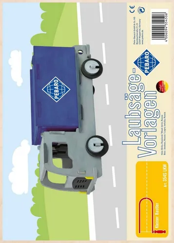 Pebaro Kreativset Laubsägevorlage