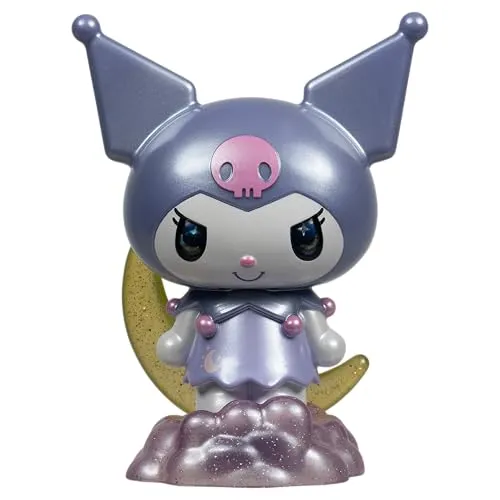 Hello Kitty Premier 10 cm Figur – Kuromi Edition Sammelfigur von Kuromi mit hochwertigen Details für Ausstellung oder Sammlung Fans