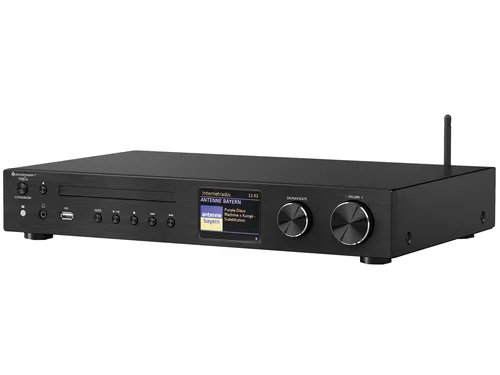 SOUNDMASTER HIGHLINE Multi Audio System ICD4350SW, schwarz - Vielseitiges Multi Audio System mit Bluetooth, ideal für Musikliebhaber und perfekt für jedes Zuhause.