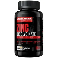Body Attack - Zinc Bisglycinate - 90 Kapseln