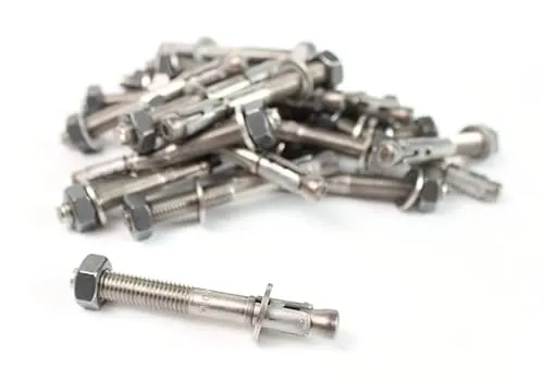 myMAW Schwerlastdübel M10 - 25 Stück Edelstahl A4 Bolzenanker - Ankerbolzen aus rostfreiem Edelstahl A4, ideal für schwere Lasten. Mit einer Klemmdicke von 10-30 mm und einer Gesamtlänge von 90 mm für vielseitige Anwendungen.