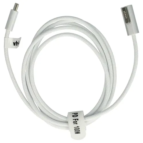vhbw Adapterkabel USB Typ C auf MagSafe 2 kompatibel mit Apple MacBook Air 13