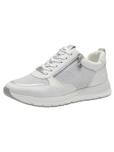 Tamaris Sneaker 1-23732-41 197 - Damen-Sneaker mit herausnehmbarem Fußbett und modischem Materialmix, ideal für höchsten Tragekomfort im Alltag.
