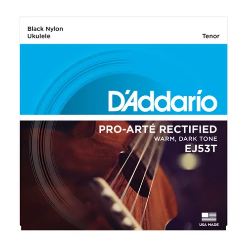 D'Addario Ukulele Saiten EJ53T Tenor Black Nylon 28-36-36w-32