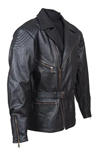 Motorradjacken Schwarz von Roleff Racewear