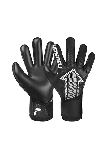REUSCH Kinder Handschuhe Fastgrip Infinity Junior - Torwarthandschuhe für junge Talente mit extremem Grip und Haltbarkeit, ideal für Kunstrasen. Atmungsaktives Mesh sorgt für Komfort und optimale Ballkontrolle.
