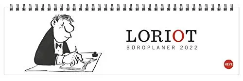 Loriot Büroplaner Kalender 2022