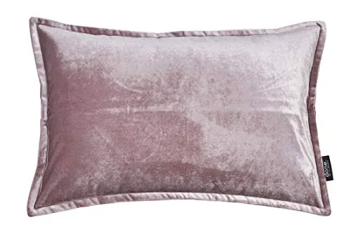 done.® Dekokissen Glam - Edle Samt Kissenhülle - Kissen, glamouröse Samt-Hülle mit Metallic-Effekt, verdecktem Reißverschluss und hochwertiger Handarbeit für elegantes Wohndesign.