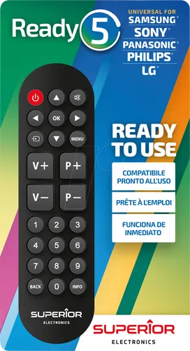 SUPER READY5 - Superior Ready5 - Universalfernbedienung