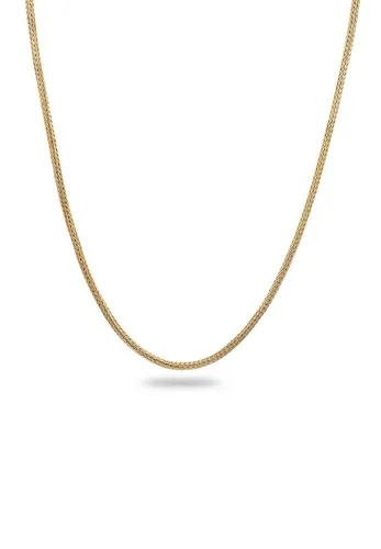 Kuzzoi Silberkette Herren 3mm für Anhänger Glieder 925 Sterling Silber Oxidiert