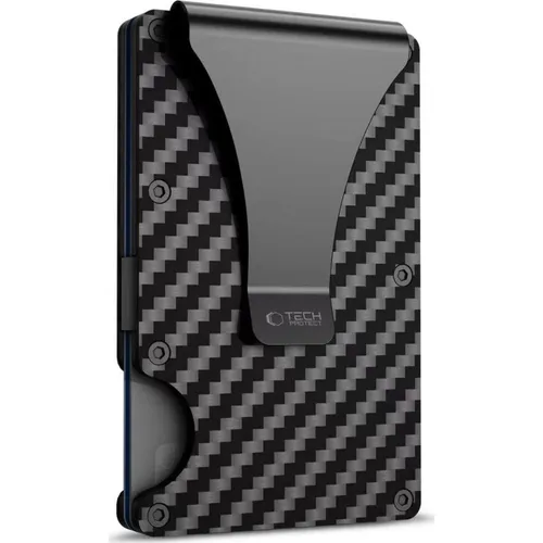 Kartenhalter mit RFID-Schutz Tech-Protect Case Cover Etui Hülle Schwarz
