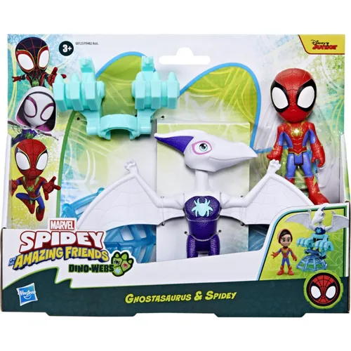 Hasbro Spidey Dino With Character And Accessories - Spidey (G01235X0)