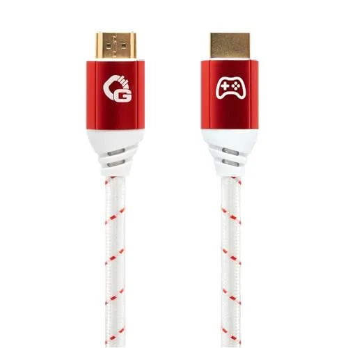 OEHLBACH GAMING New Game Red HDMI-Kabel 300 cm - HDMI-Kabel für maximale Gaming-Performance mit 4K/240Hz, HDR & VRR Support – perfekt für Next-Gen-Konsolen und High-End-PCs.