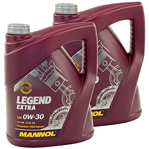 Motoröl Motor Öl MANNOL Legend Extra 0W30 API SN 2 X 5 Liter