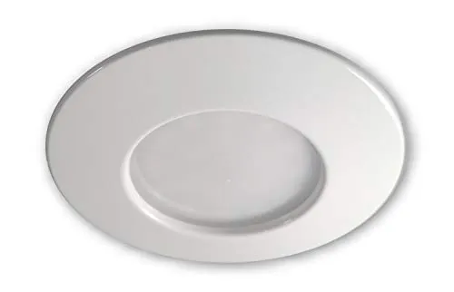 LICHT DISCOUNT LED Spots Badezimmer weiß| 5W LED Einbaustrahler 60mm Lochmass | Badeinbauleuchte Warmweiß 230V IP44 spritzwassergeschützt | Bad Deckenspots Deckenstrahler 30mm Einbautiefe
