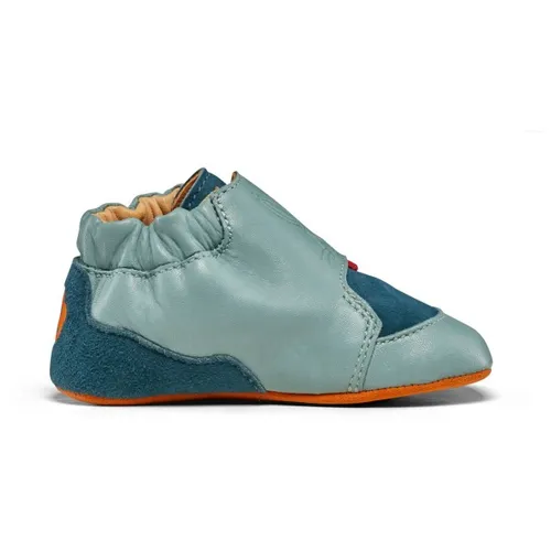 Affenzahn Krabbelschuh Leder Crawly - Lauflernschuhe für kleine Entdecker - Hochwertige Lauflernschuhe aus echtem Leder mit breitem Klettverschluss für einfaches An- und Ausziehen. Ideal für die ersten Schritte und Abenteuer, mit Minimalschuhprinzip für optimale Bewegungsfreiheit.