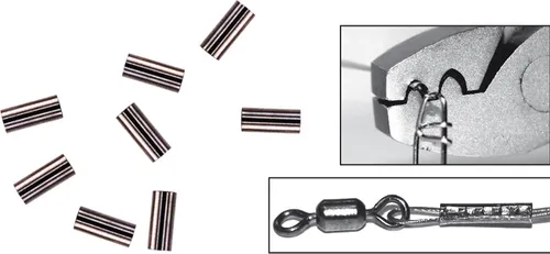 Spro Single Black Brass Sleeves 1,6mm